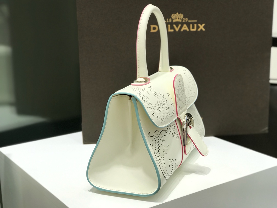 델보 브리앙 미니 캐시미어 박스백